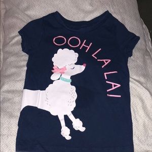 🍀Girls Navy Blue Shirt